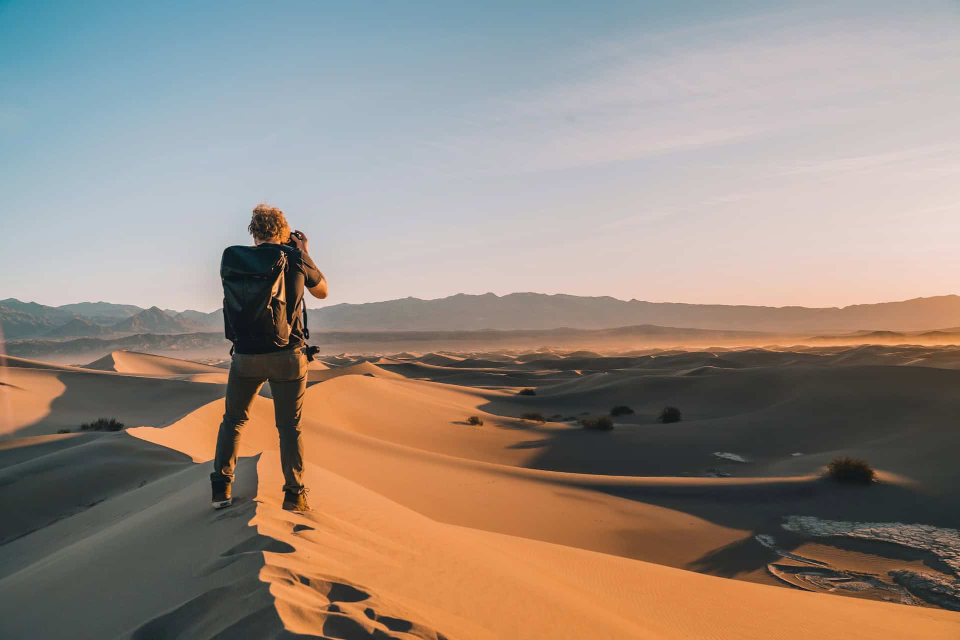 Photographing Death Valley National Park (photo: Tyler Raye, Unsplash).