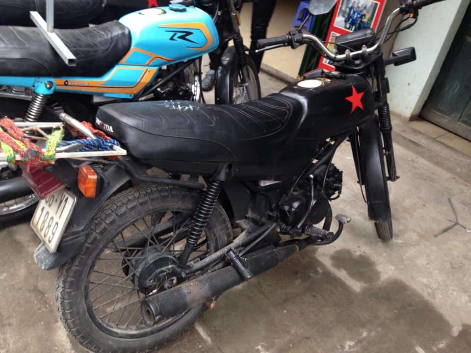 My second bike is in the shop on Phuc Tan.